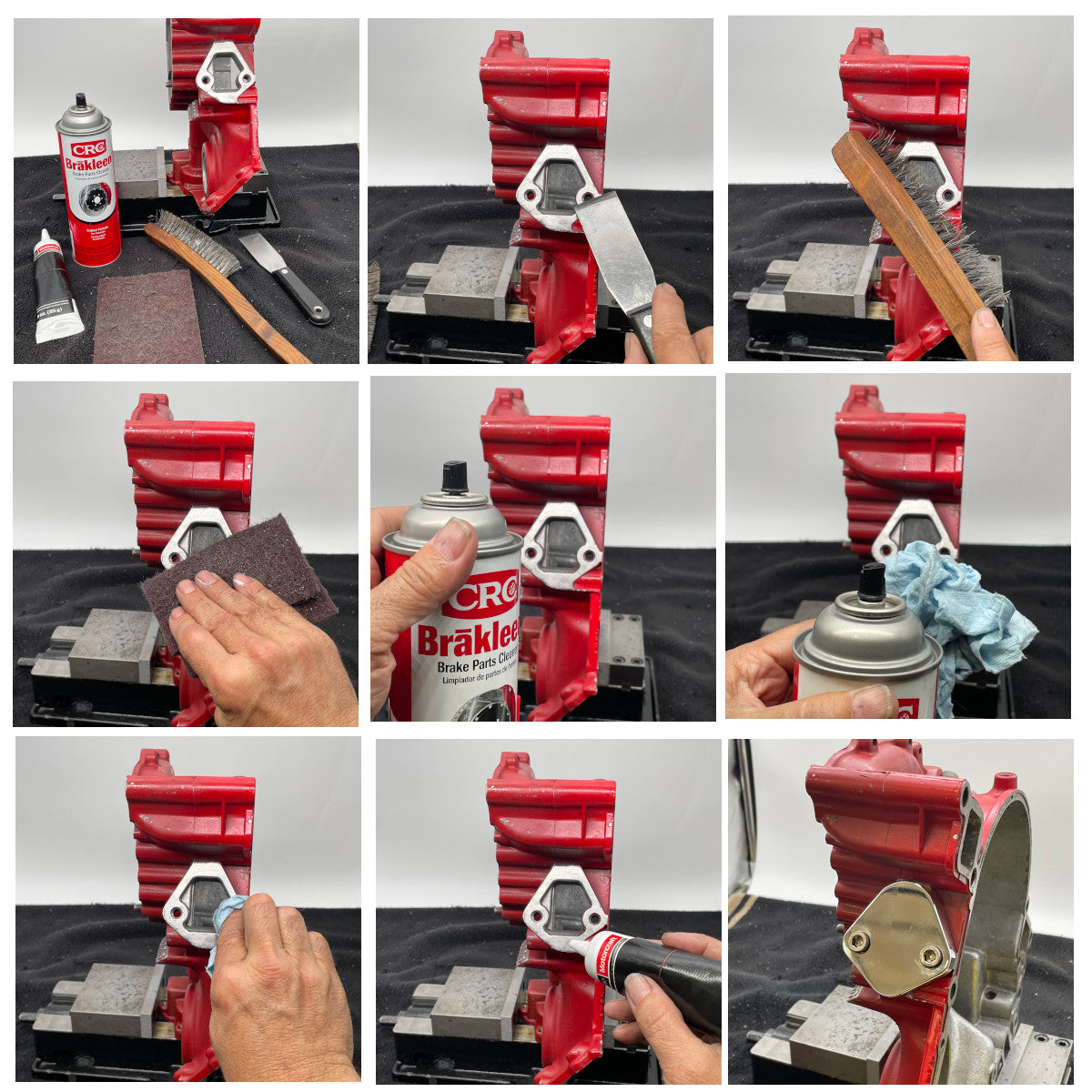 Block off plate universal installation guide 9-panel step-by-step domestic import engines rebuild storage applications