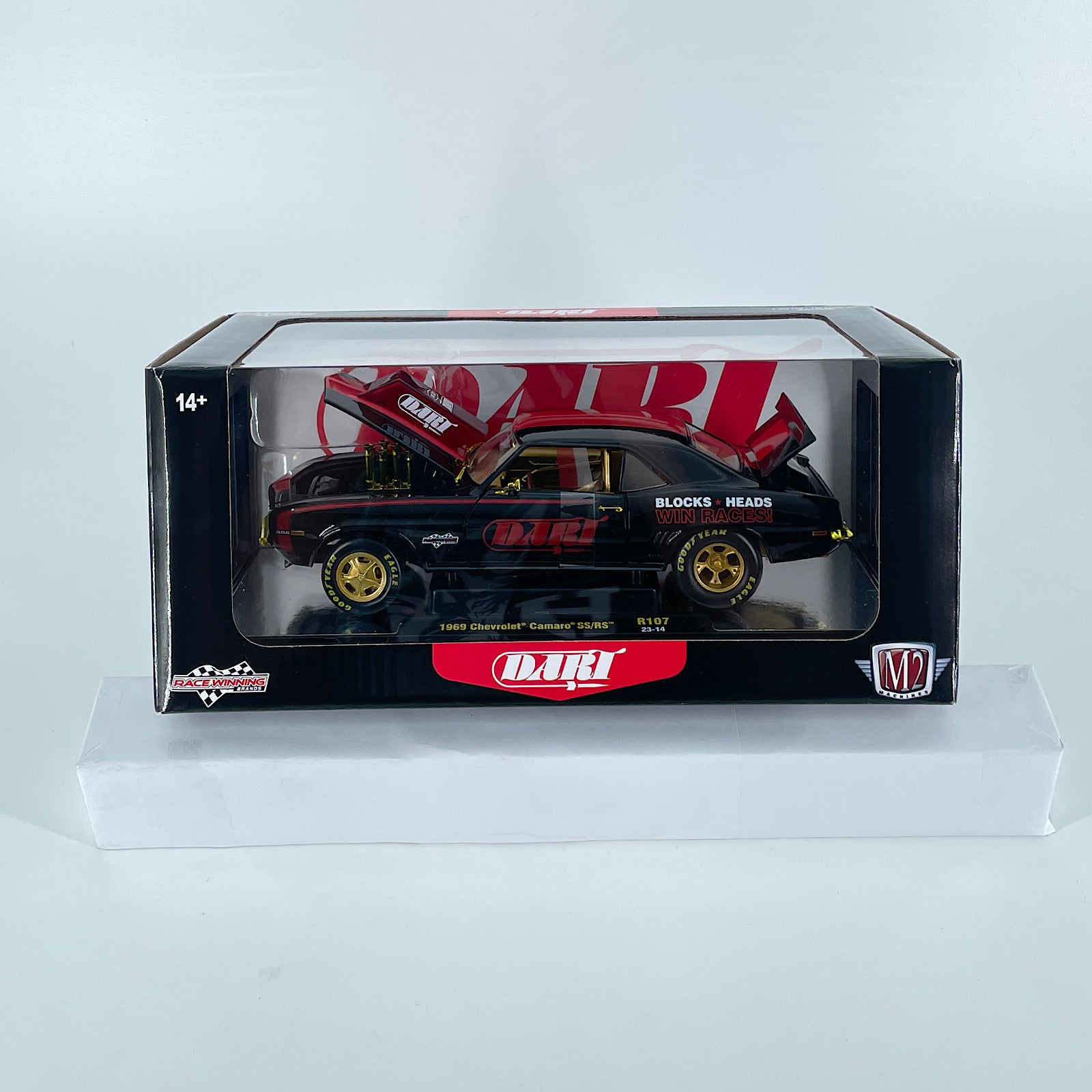 M2 Machines 1 24 Diecast Cars 1969 Chevrolet Camaro SS/RS Chase R107