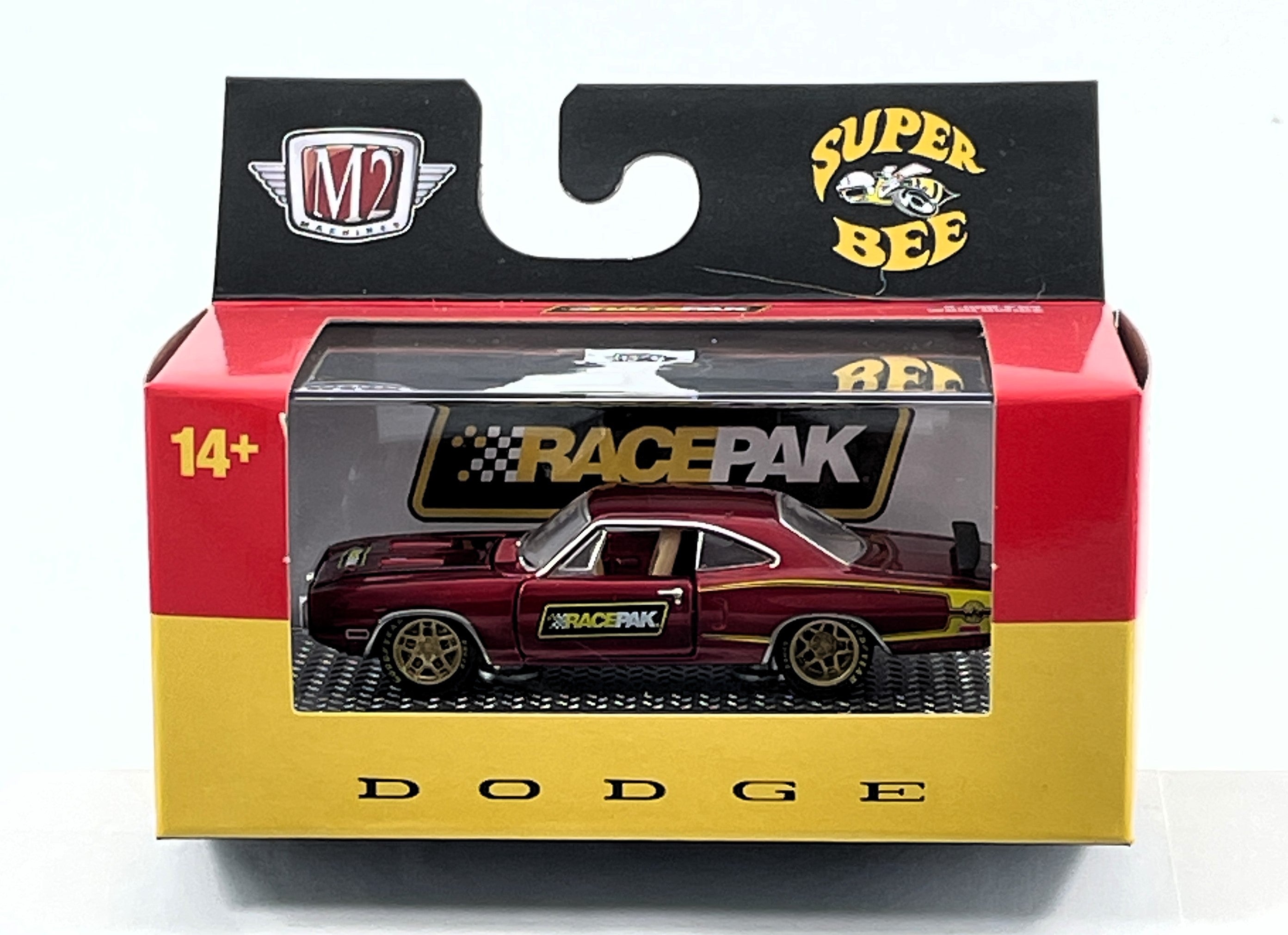 M2 Machines 1 64 Diecast Cars 1970 Dodge Super Bee HEMI Candy Red