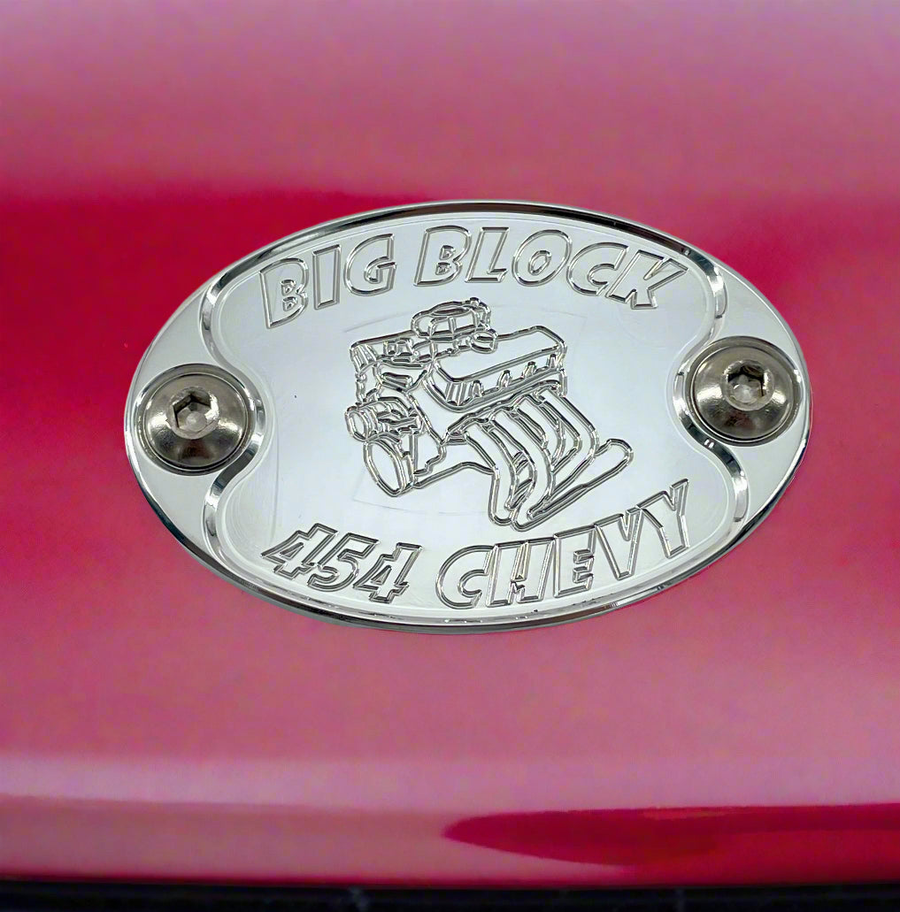 Auto Emblem Cars Custom Car Badge Cool Car Emblem "fits" Chevy 454