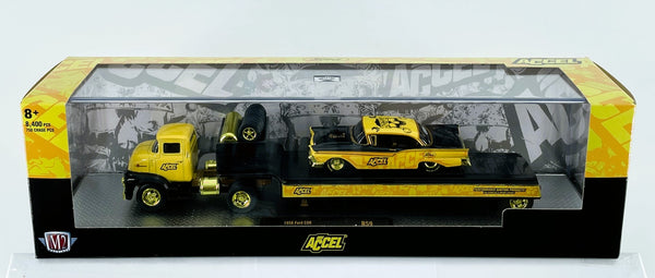 M2 Machines 1956 Ford COE & 1957 Ford Fairlane 500 Gold Chase 1