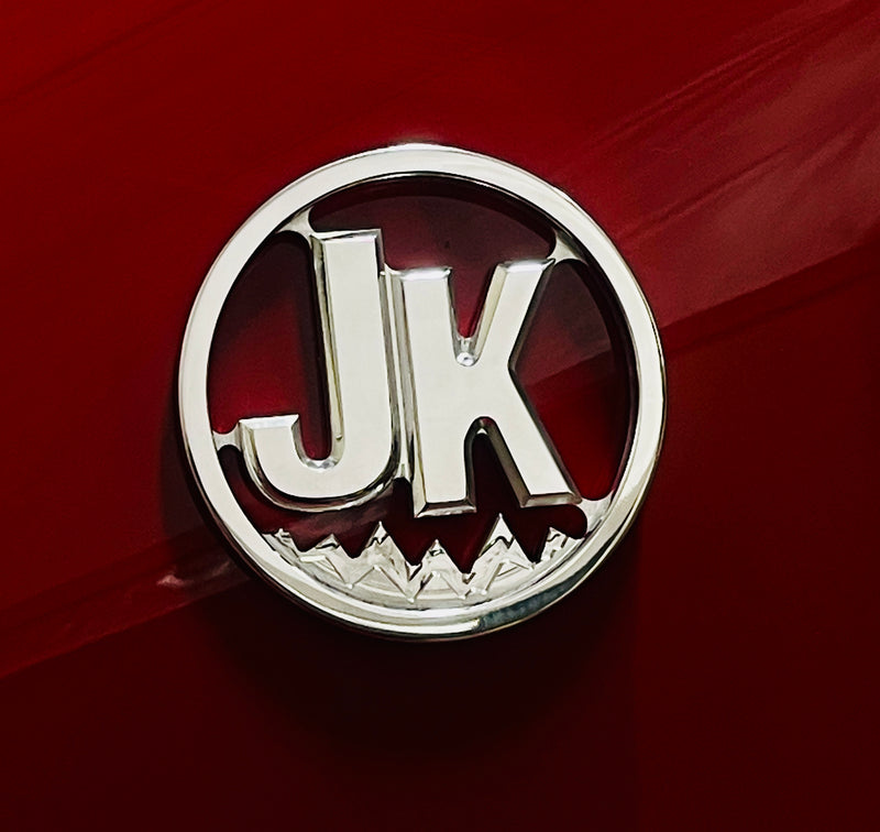 Auto Emblem Cars Custom Car Badge Cool Car Emblem 3" OD Set "fits" Jeep JK -USA