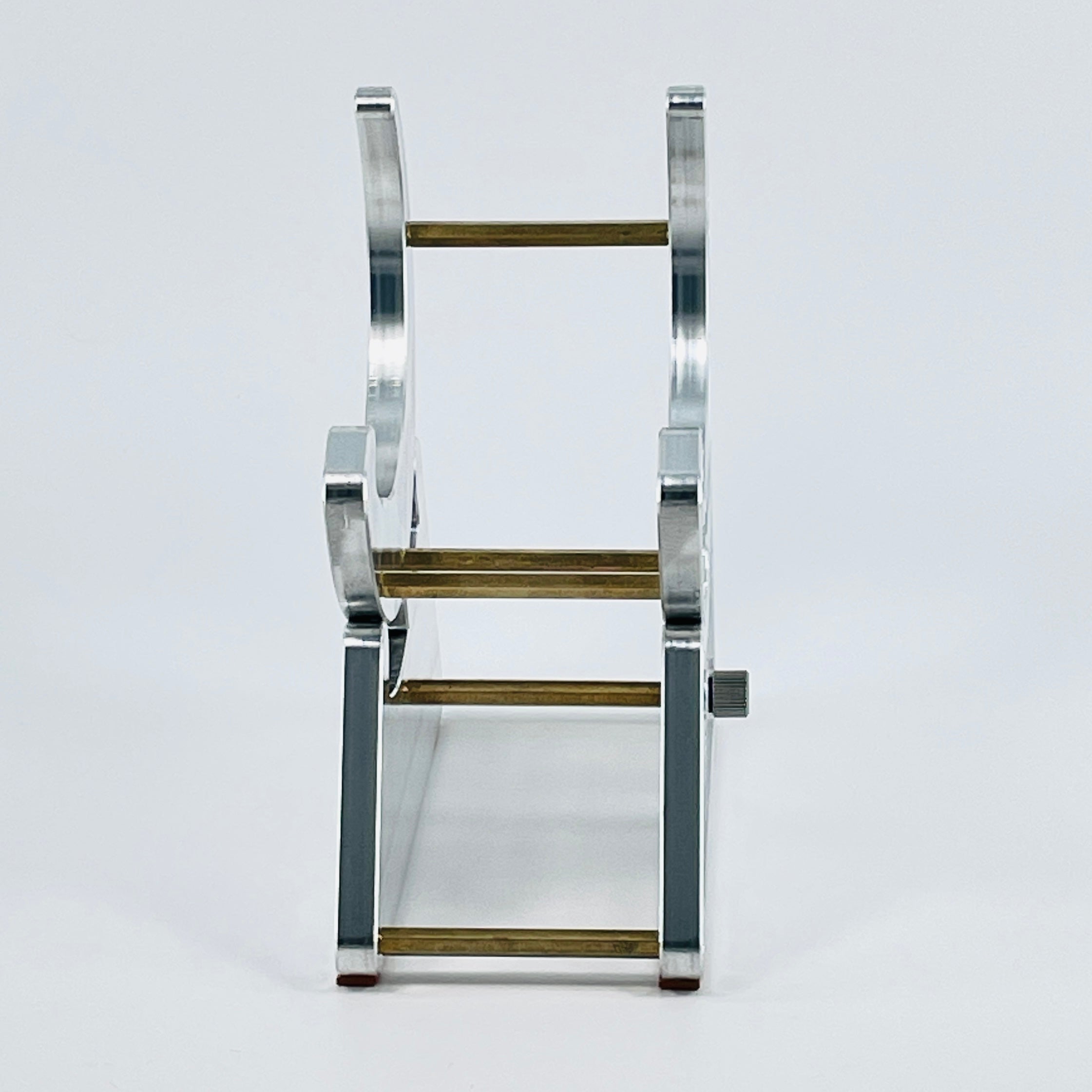 CNC Metal Phone Stand | Hot Rod Flames Design | Car Enthusiast Gift | Made in USA