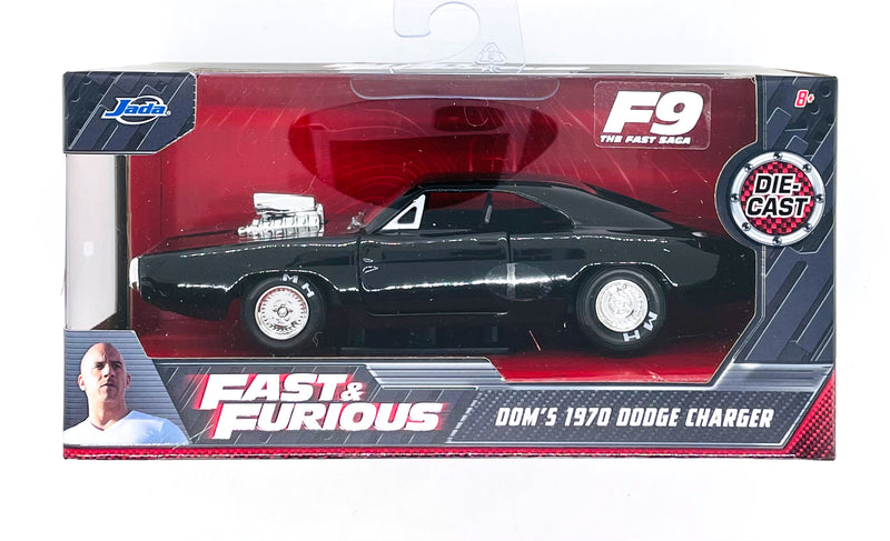 Jada Toys Fast & Furious DOM's 1970 Dodge Charger R/T F9 SAGA Item 24075 1:32