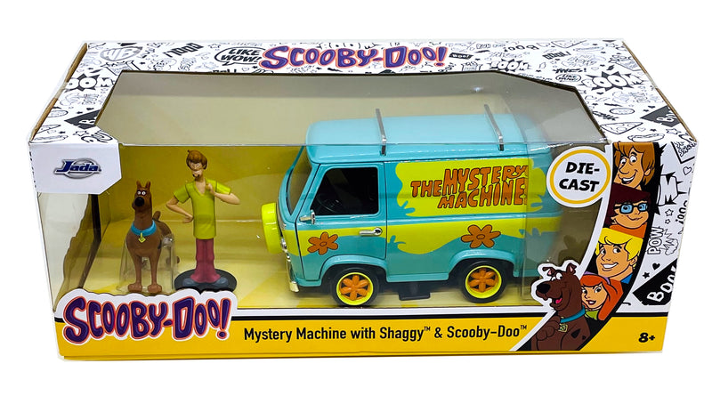 Mystery Machine with Shaggy & Scooby-Doo Jada Toys Van Item 31720 1:24