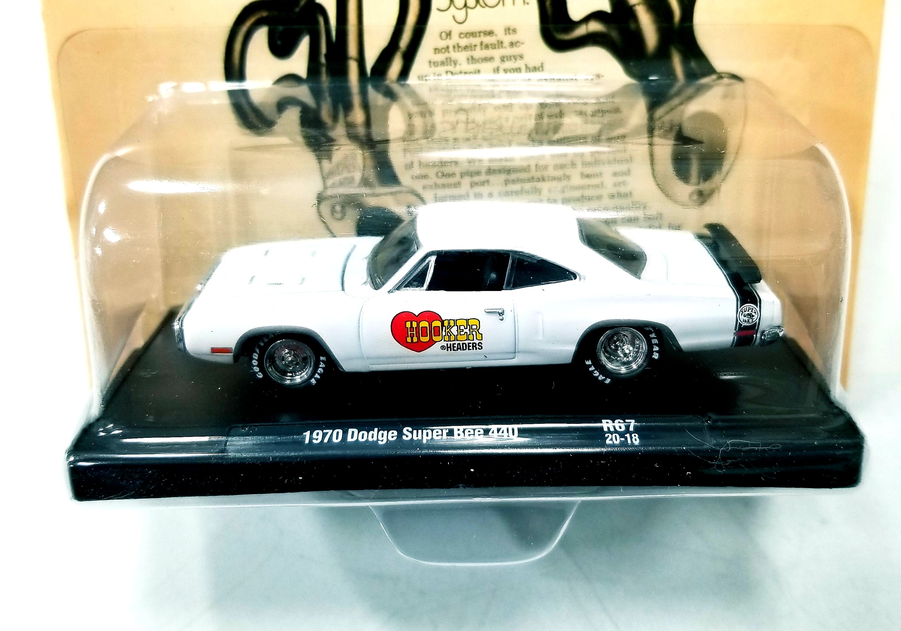 M2 Machines 1 64 Diecast Cars 1970 Dodge Super Bee 440 Hooker Headers R67