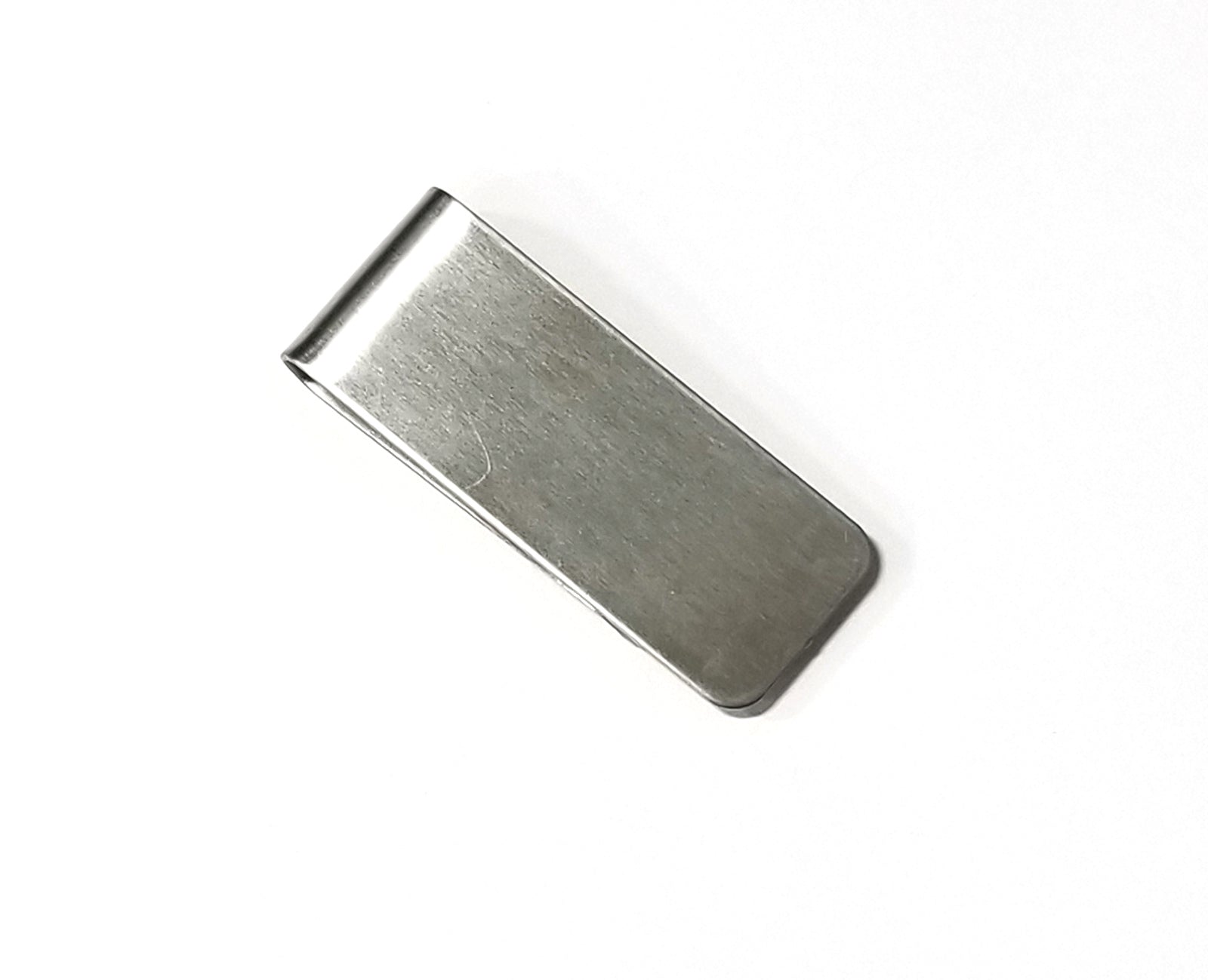Lot of 2 Stainless Steel Money Clip Card Holder Metal Money Clip Card Holder USA