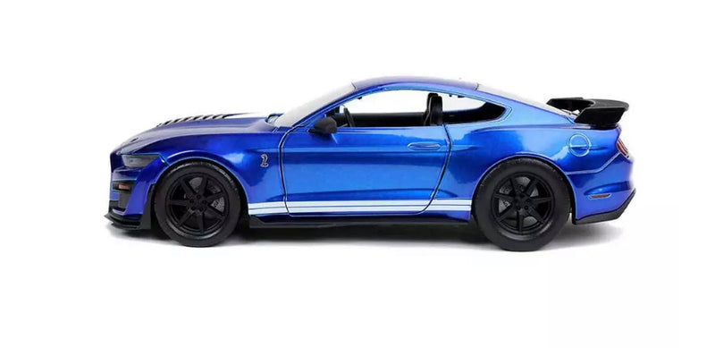 Jada Toys Bigtime Muscle 2020 Ford Mustang Shelby GT500 Blue Item 32409 1:24