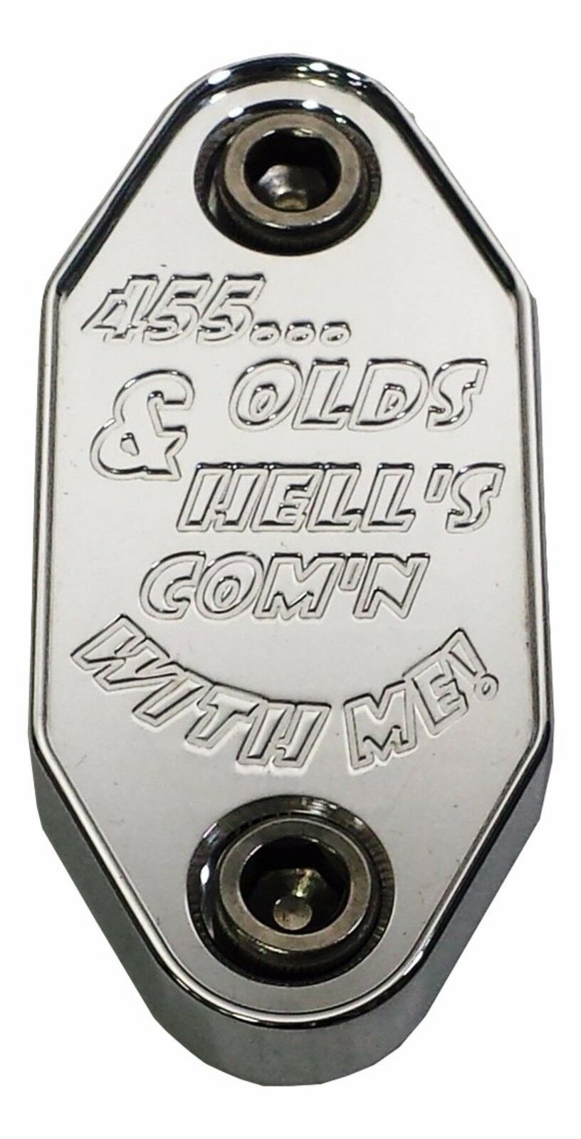 Oldsmobile Fuel Pump Blockoff Plates