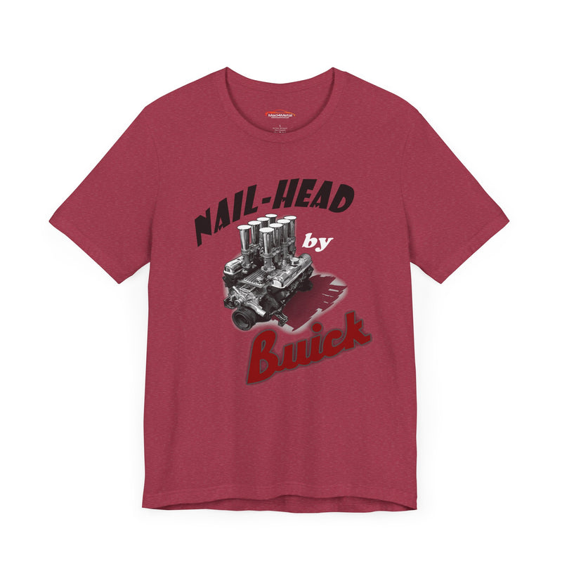 Vintage Muscle Cars T-Shirt: Premium Quality with Custom Nail-head Buick Graphics | Muscle Car