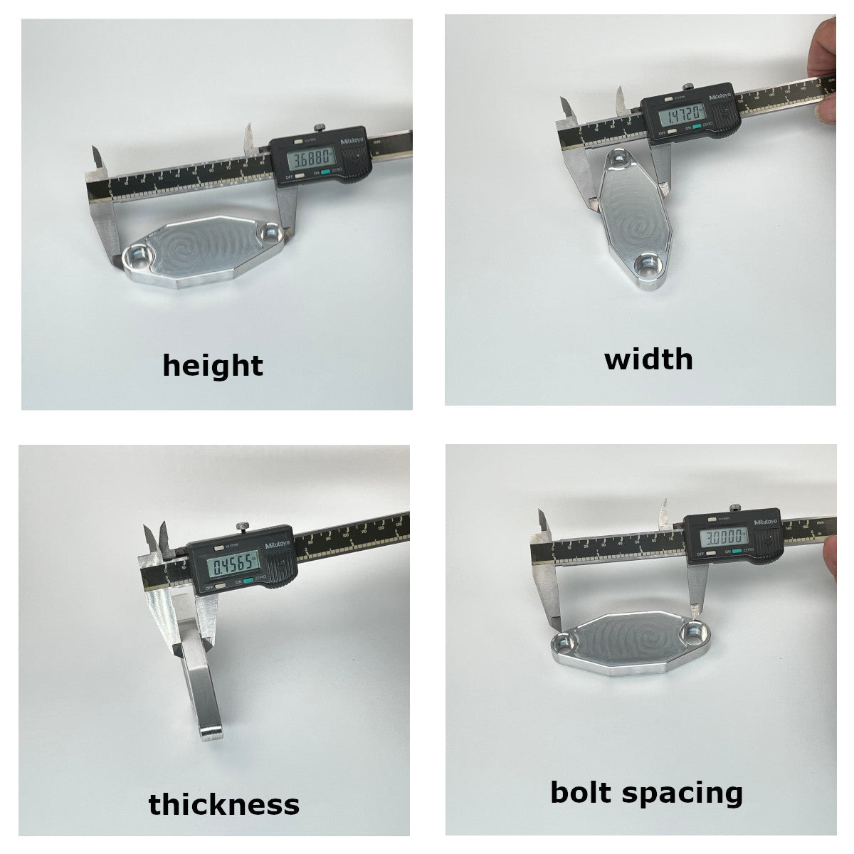 EGR-5010 Oldsmobile 403 corporate engine precise caliper measurements GM brands Pontiac Buick Cadillac rebuild applications