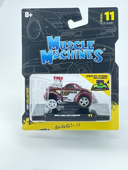 Muscle Machines 1941 Willys Coupe 1:64 Scale Diecast Car - Classic Collectible Model