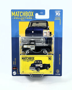 1953 Ford COE Mattel Matchbox Speed Shop GBJ48 13/22 Purple Die Cas Car 1:64