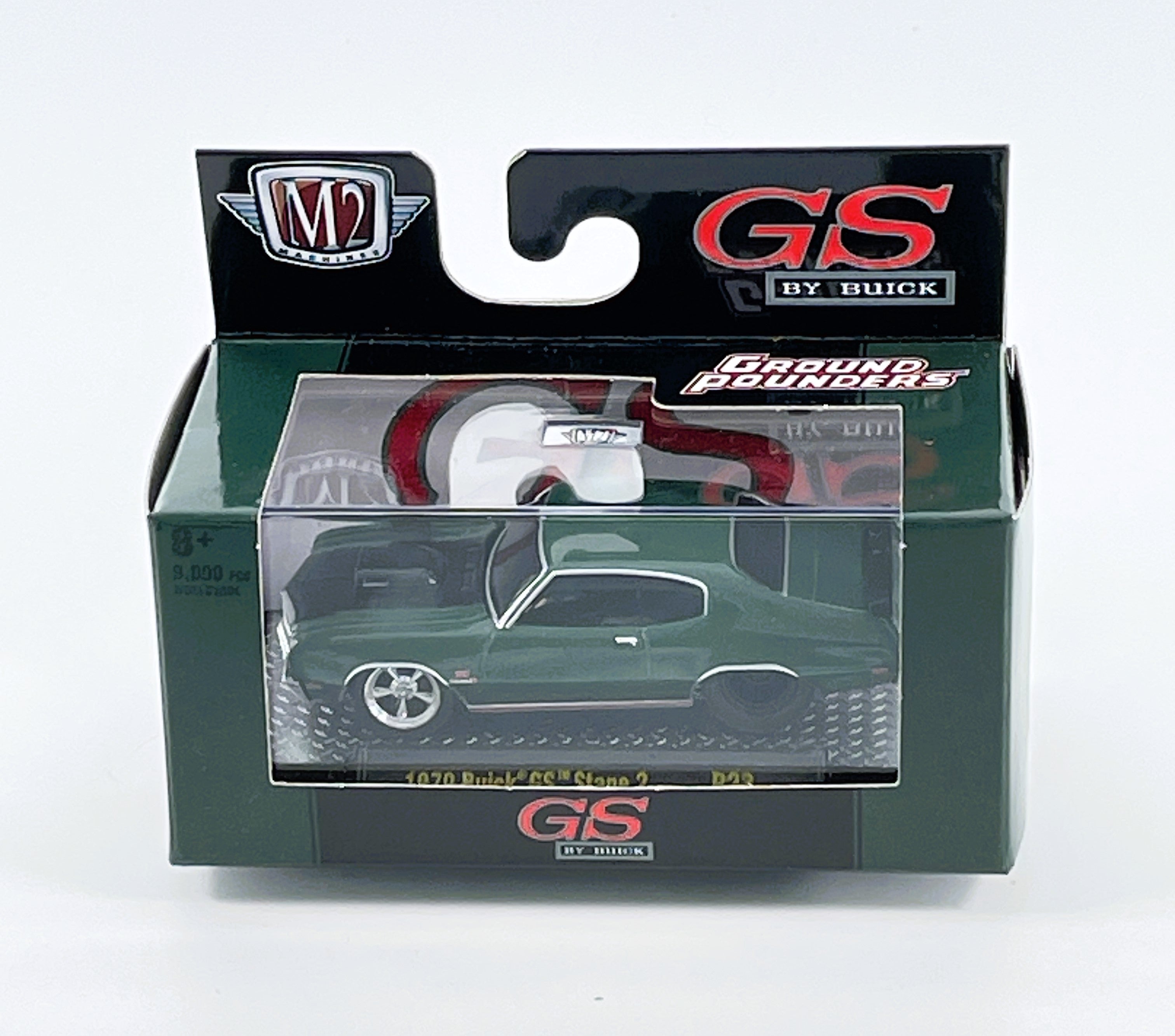 M2 Machines 1 64 Diecast Cars 1970 Buick GS Stage2 Ground Pounders R23