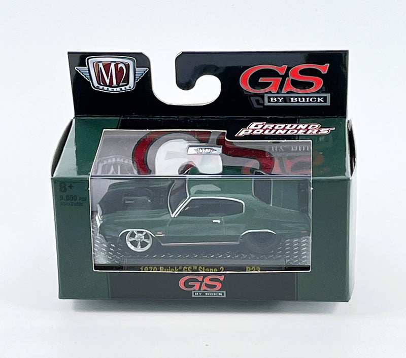 M2 Machines 1 64 Diecast Cars 1970 Buick GS Stage2 Ground Pounders R23