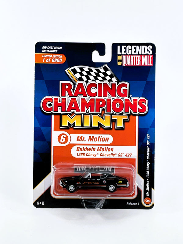 1968 Chevy Chevelle SS427 Mr. Motion Racing Champions Legends 1/4 Mile  1:64