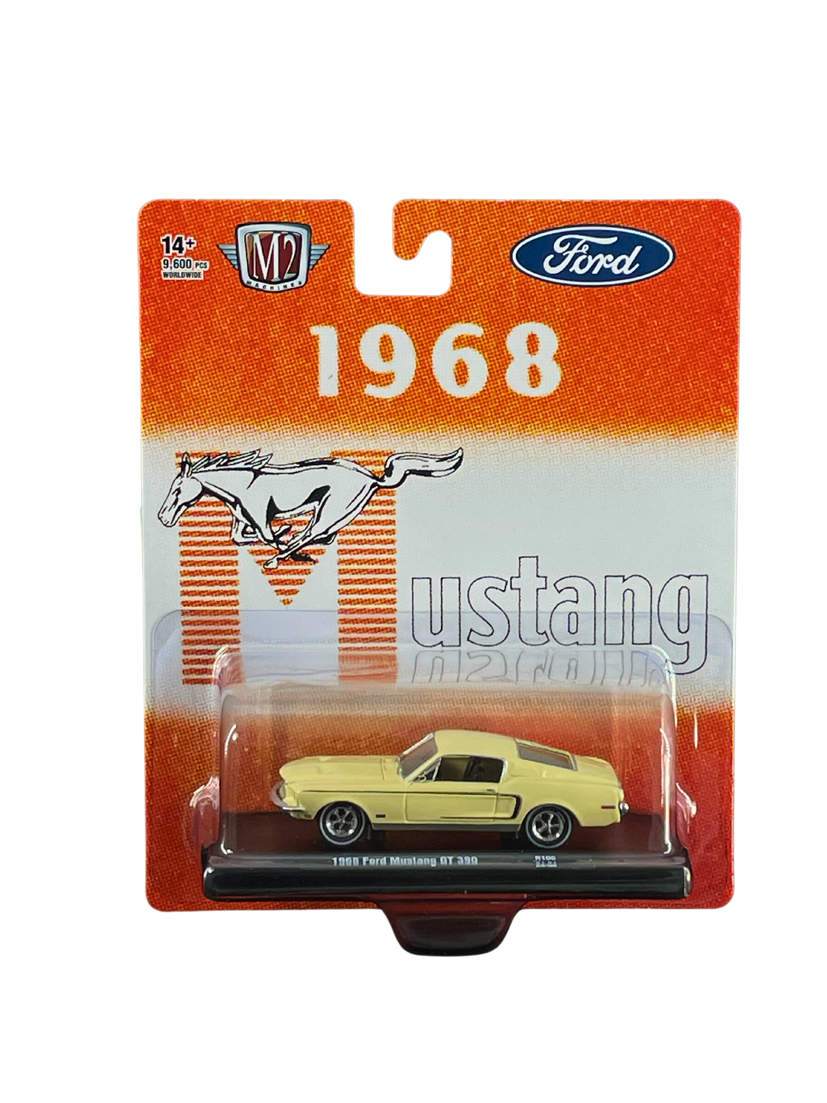 M2 Machines 1 64 Diecast Cars 1968 Ford Mustang GT 390 Auto Drivers R106