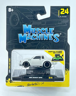 Muscle Machines 1987 Buick GNX 1:64 Scale Diecast Car - Highly Detailed Collectible Model