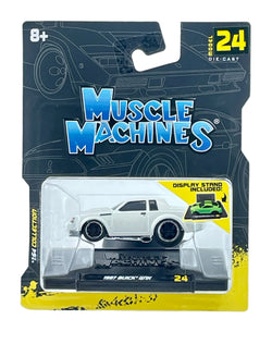 Muscle Machines 1987 Buick GNX 1:64 Scale Diecast Car - Highly Detailed Collectible Model