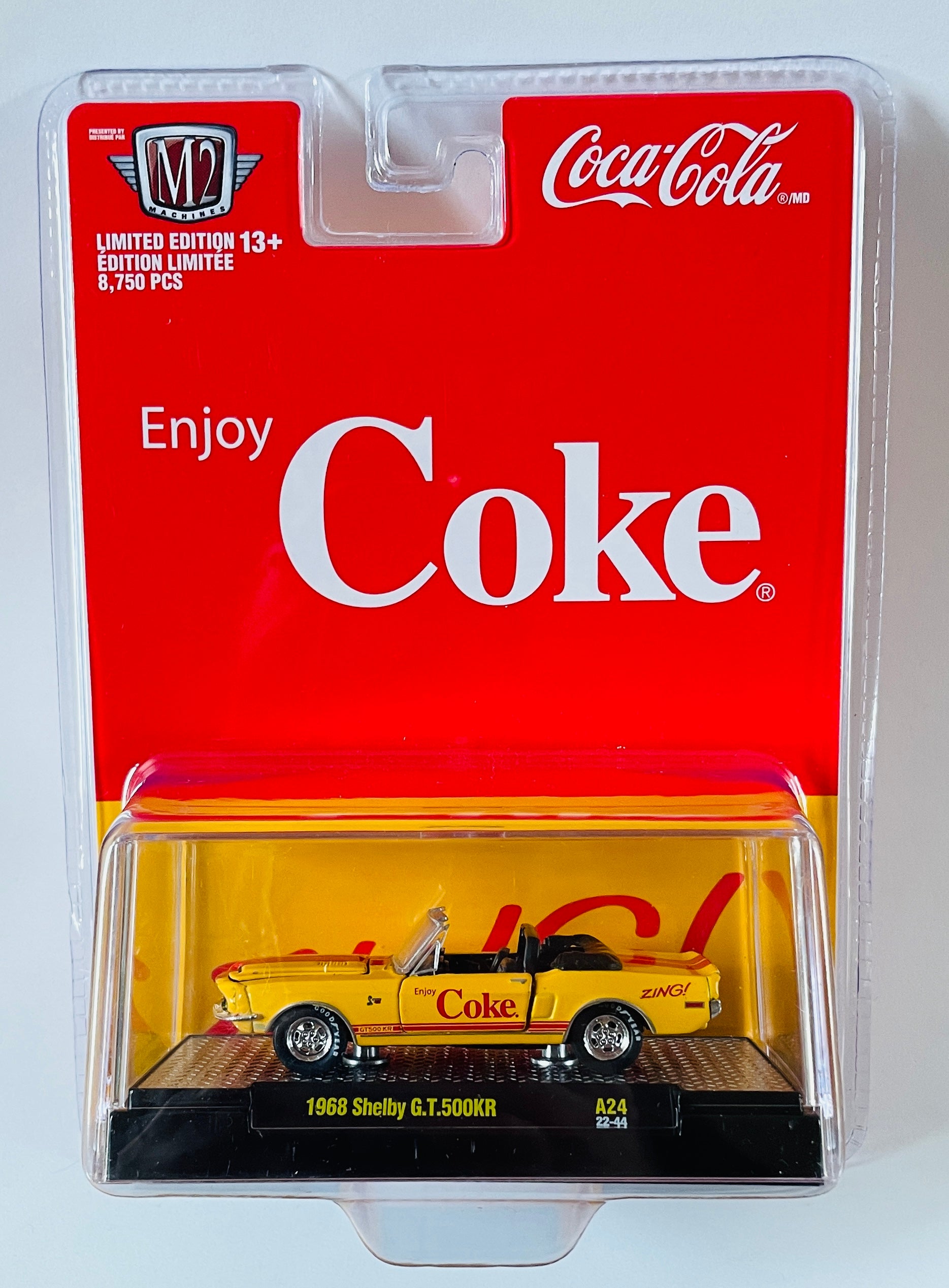 M2 Machines 1 64 Diecast Cars 1968 Shelby G.T. 500KR Coca Cola Coke A24