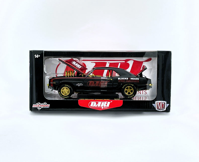 M2 machines 1969 Chevrolet Camaro SS/RS Dart Heads R107 Gold Chase 1/750 1:24