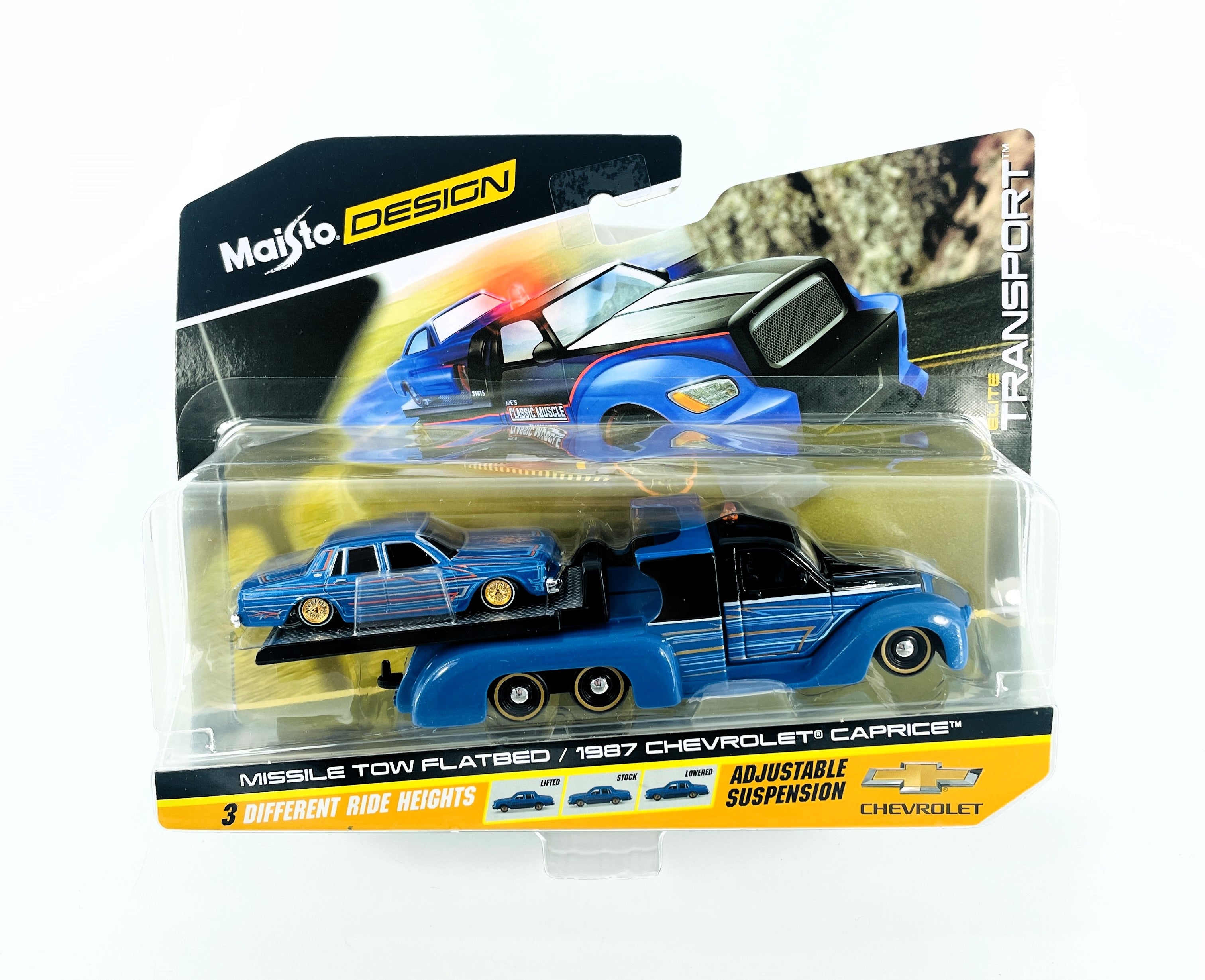 1987 Chevrolet Caprice Missile Tow Maisto Elite Transport Item#15055 1:64