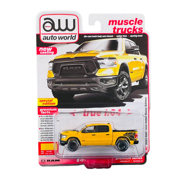 AW Auto World Diecast Cars 1 64 2023 Ram 1500 Rebel Havoc Edition