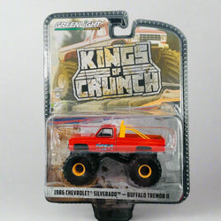 Greenlight 1 64 diecast 1986 Chevy Silverado Buffalo Tremor II Kings of Crunch