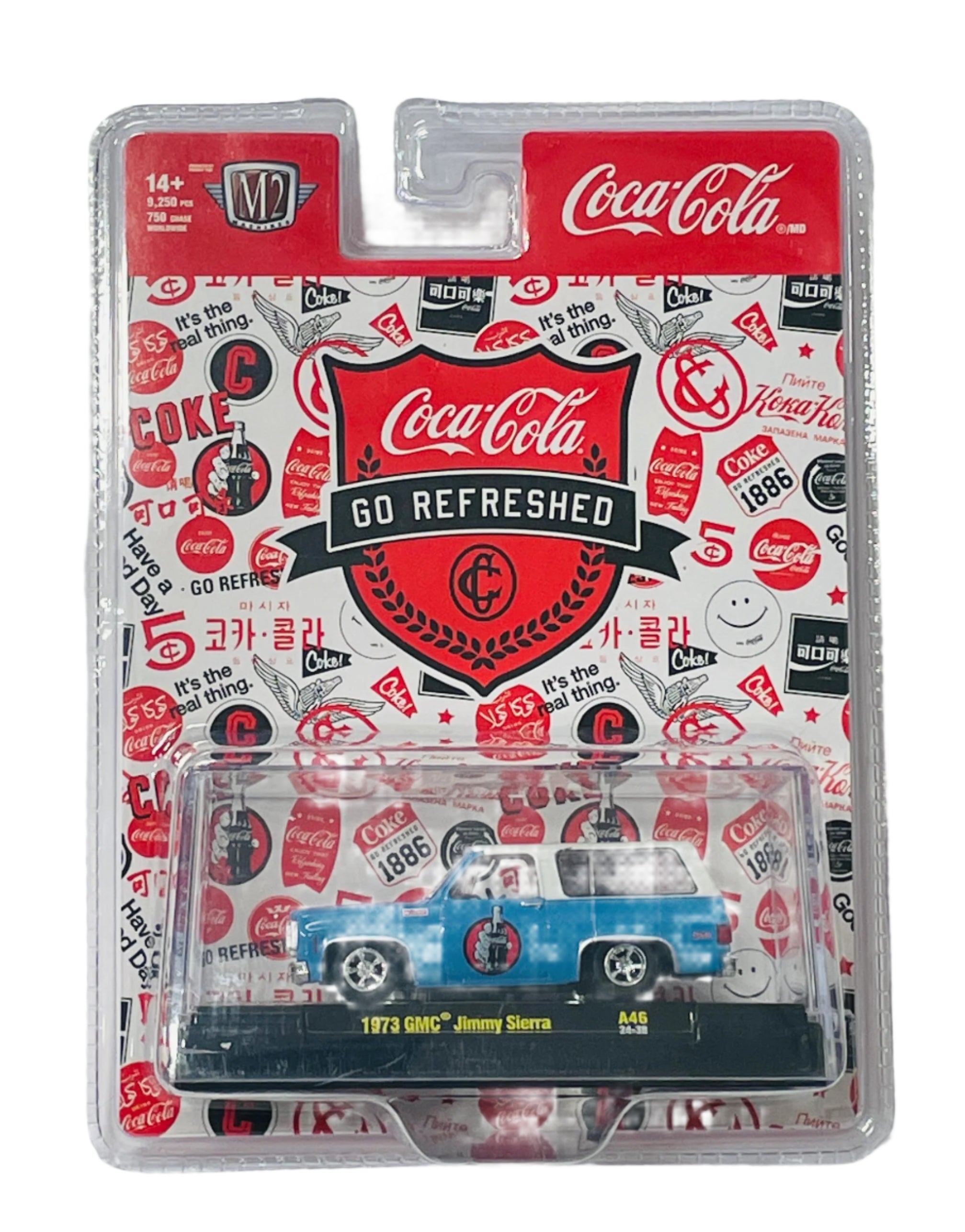 M2 Machines 1 64 Diecast Cars 1973 GMC Jimmy Sierra Coca-Cola Coke A46