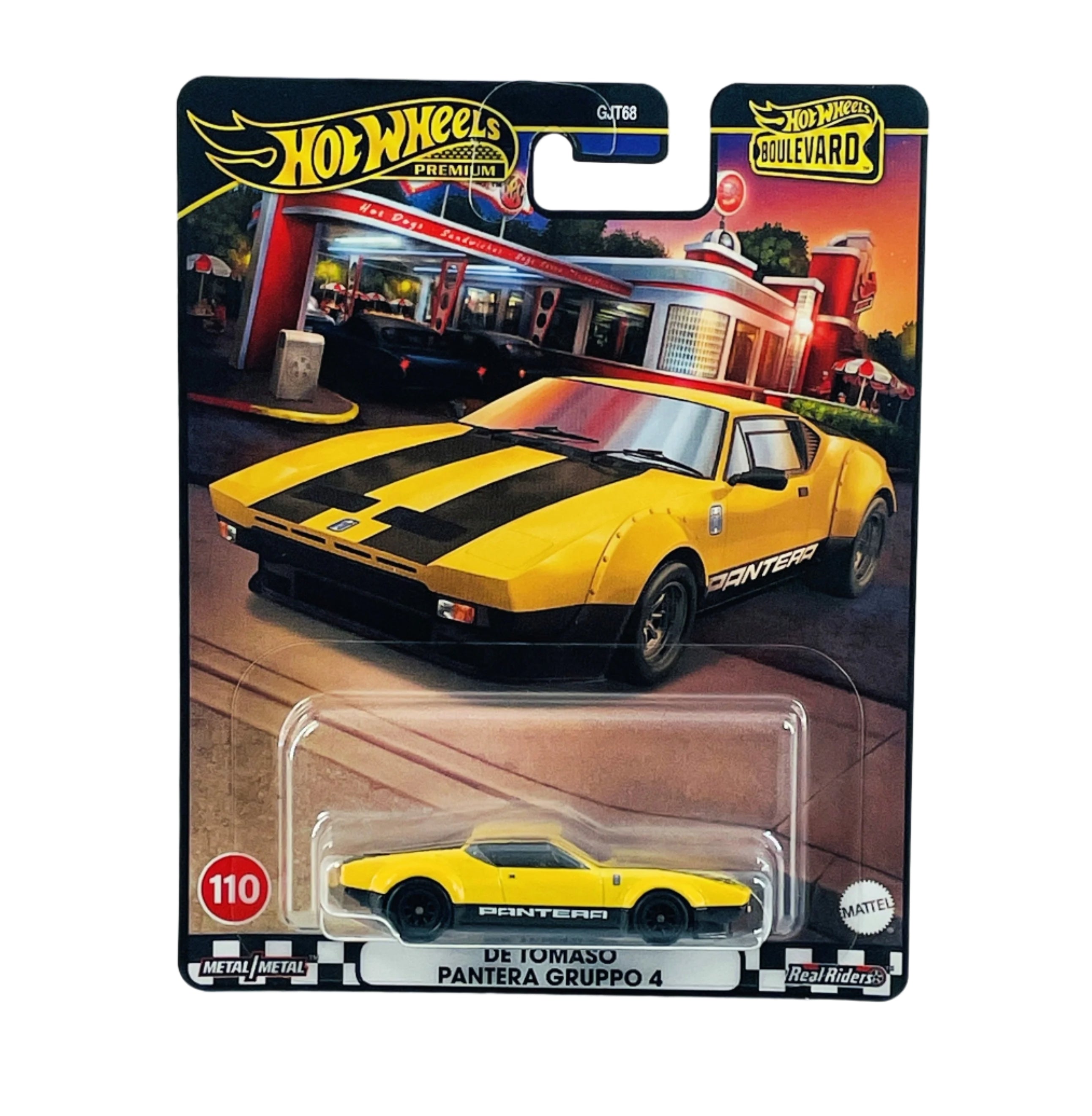 Hot Wheels Premium 1 64 Boulevard De Tomaso Pantera Gruppo 4 110 Die Cast Car