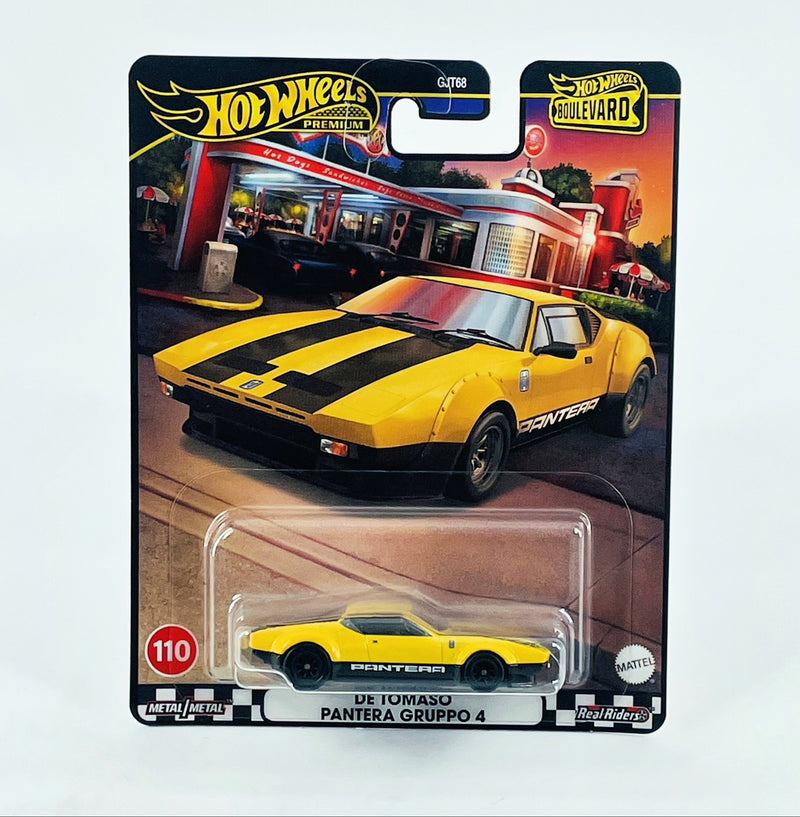 Hot Wheels Premium 1 64 Boulevard De Tomaso Pantera Gruppo 4 110 Die Cast Car