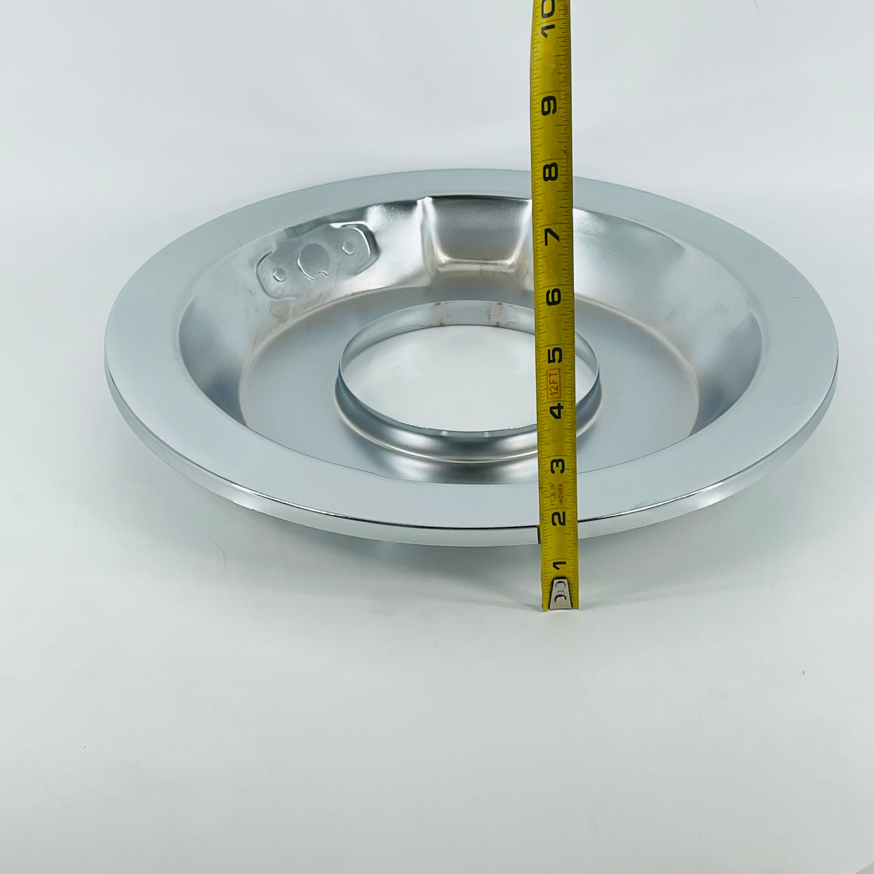 14 Inch Chrome Drop Recessed Air Cleaner Base