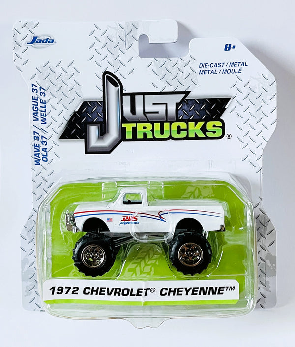 1972 Chevrolet Cheyenne Jada Toys Just Trucks PRS White #14020 Die Cast 1:64