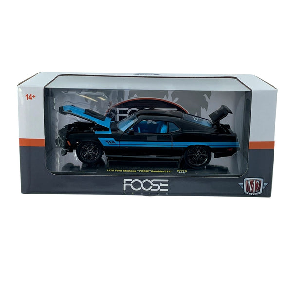  FOOSE Gambler 514 Chase - 1 of 750M2 Machines 1 24 Diecast Cars 1970 Ford Mustang