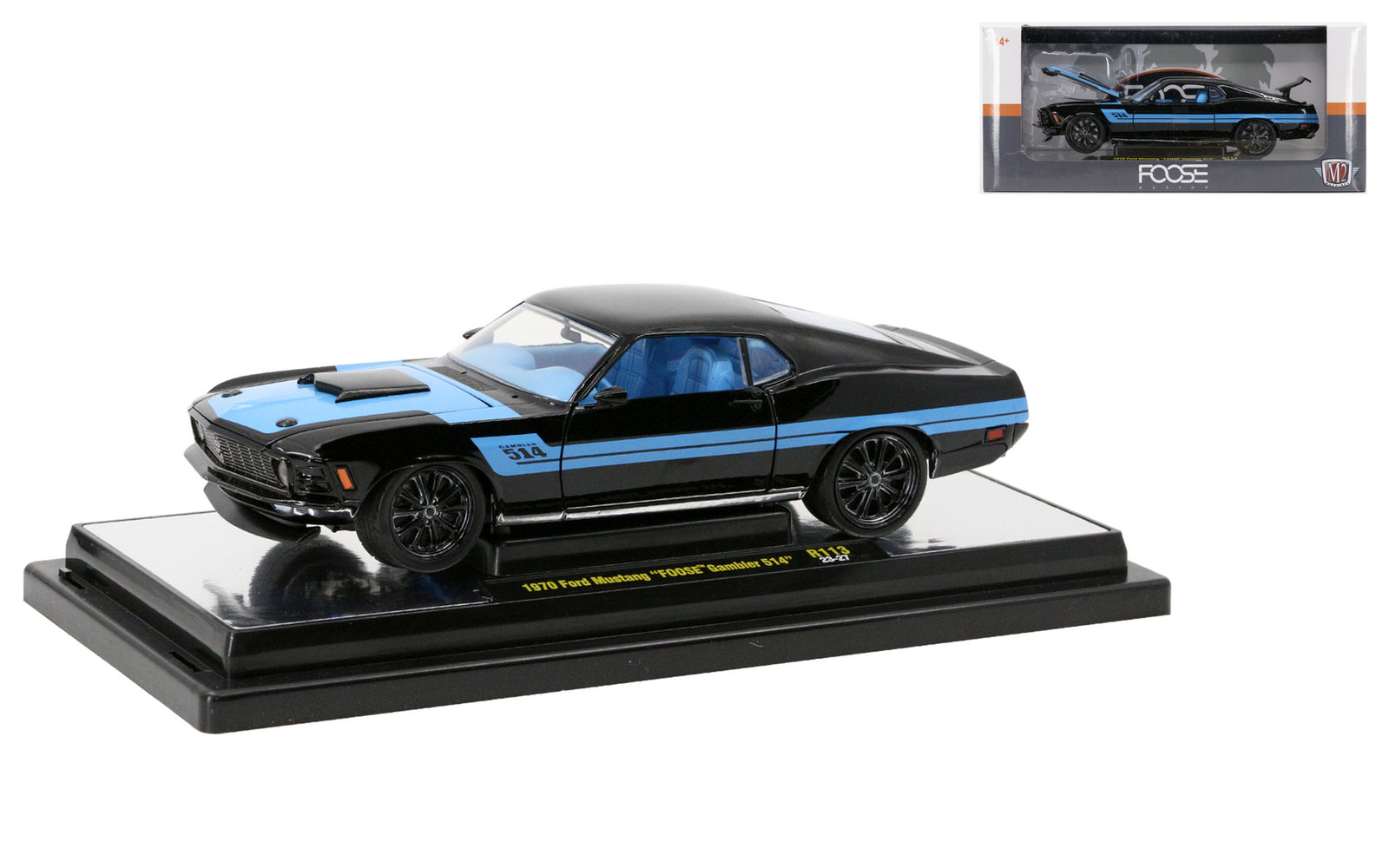 M2 Machines chase ford mustang Mach authentic 1