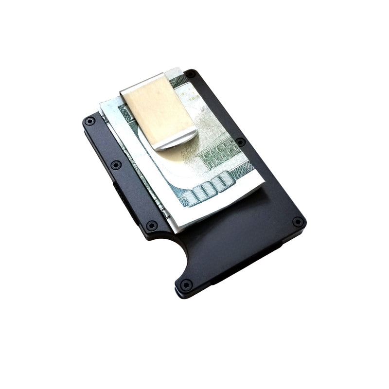 Customized RFID Blocking Wallet Metal Wallet for Men Credit Card Protection Wallet