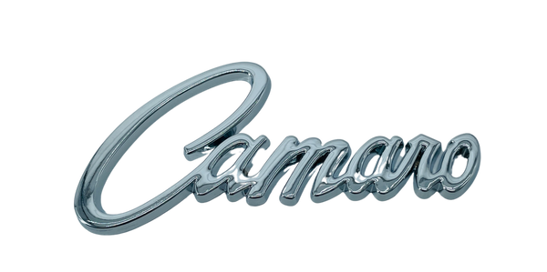 Chrome Auto Emblem Camaro Script Badge 5" x 2.5" - Stylish Car Decal Accessory