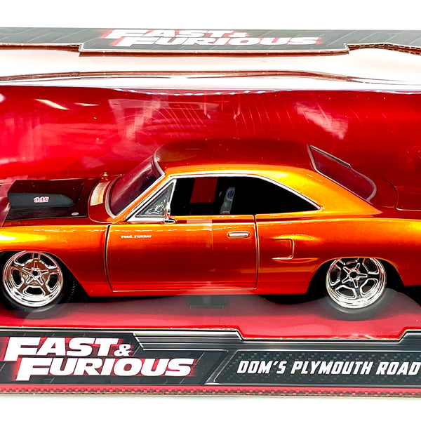 Top Jada Fast & Furious Die Cast Dom's Plymouth Road Runner