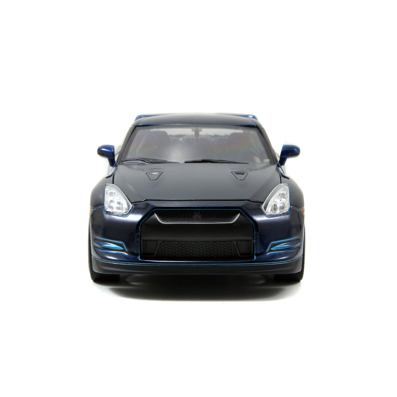 Jada Toys Fast & Furious Brian's Nissan GT-R [R35] Die Cast Car Item 97036 1:24