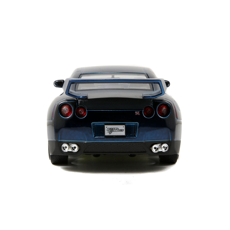 Jada Toys Fast & Furious Brian's Nissan GT-R [R35] Die Cast Car Item 97036 1:24