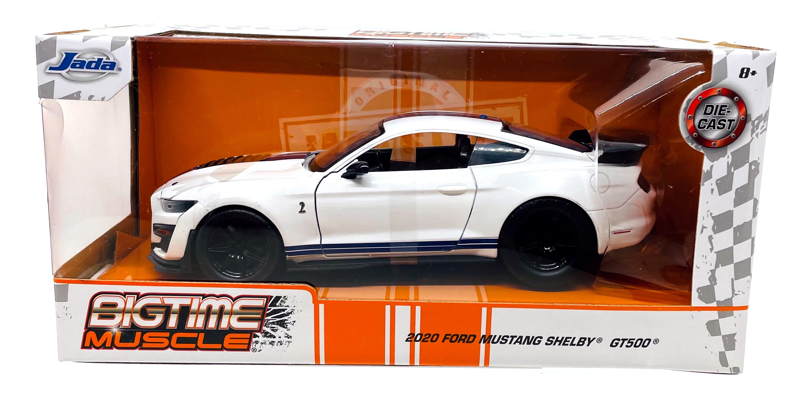 Jada Toys Bigtime Muscle 2020 Ford Mustang Shelby GT500 White Item 326 ...