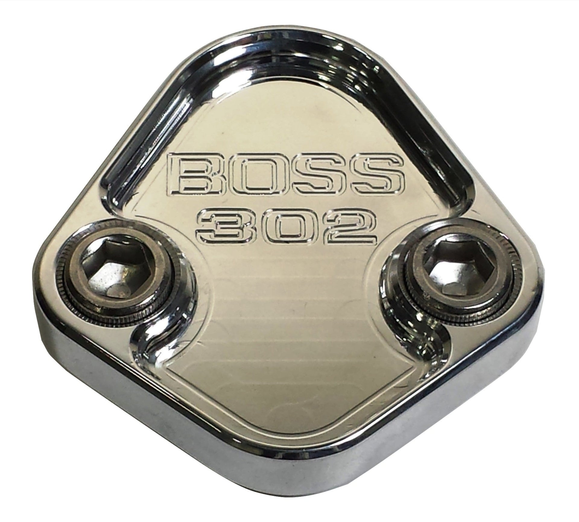 Fuel Pump Block Off Plate Fits Ford 302 Engines BOSS Mustang Billet 6061 CNC USA