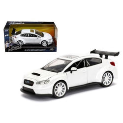 Mr. Little Nobody's Subaru WRX STI Fast & Furious White #98296 Die Cast Car 1:24