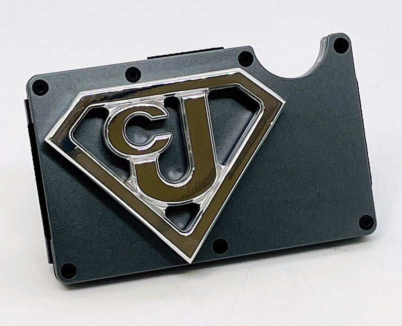 Metal Emblem Auto Fender Badge Set Polished Billet CNC Aluminum Fits CJ Jeep
