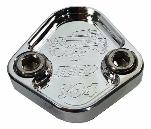 Fuel Pump Block Off Plate fits AMC Jeep 304 Engines USA | Mad4Metal ...