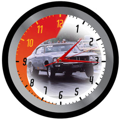 Personalized Metal Wall Clock 11” Quartz Printed with Your Image or Photo - USA
