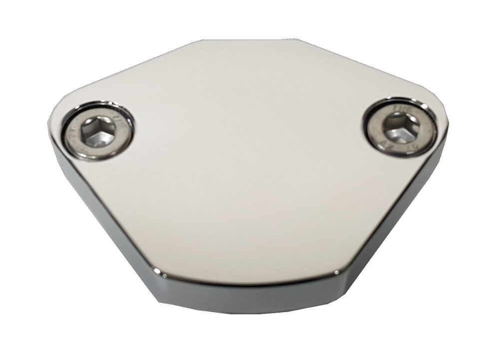 EGR Cover universal pre-1987 domestic import engines carbureted applications rebuild storage USA-made aluminum cover EGR-5001