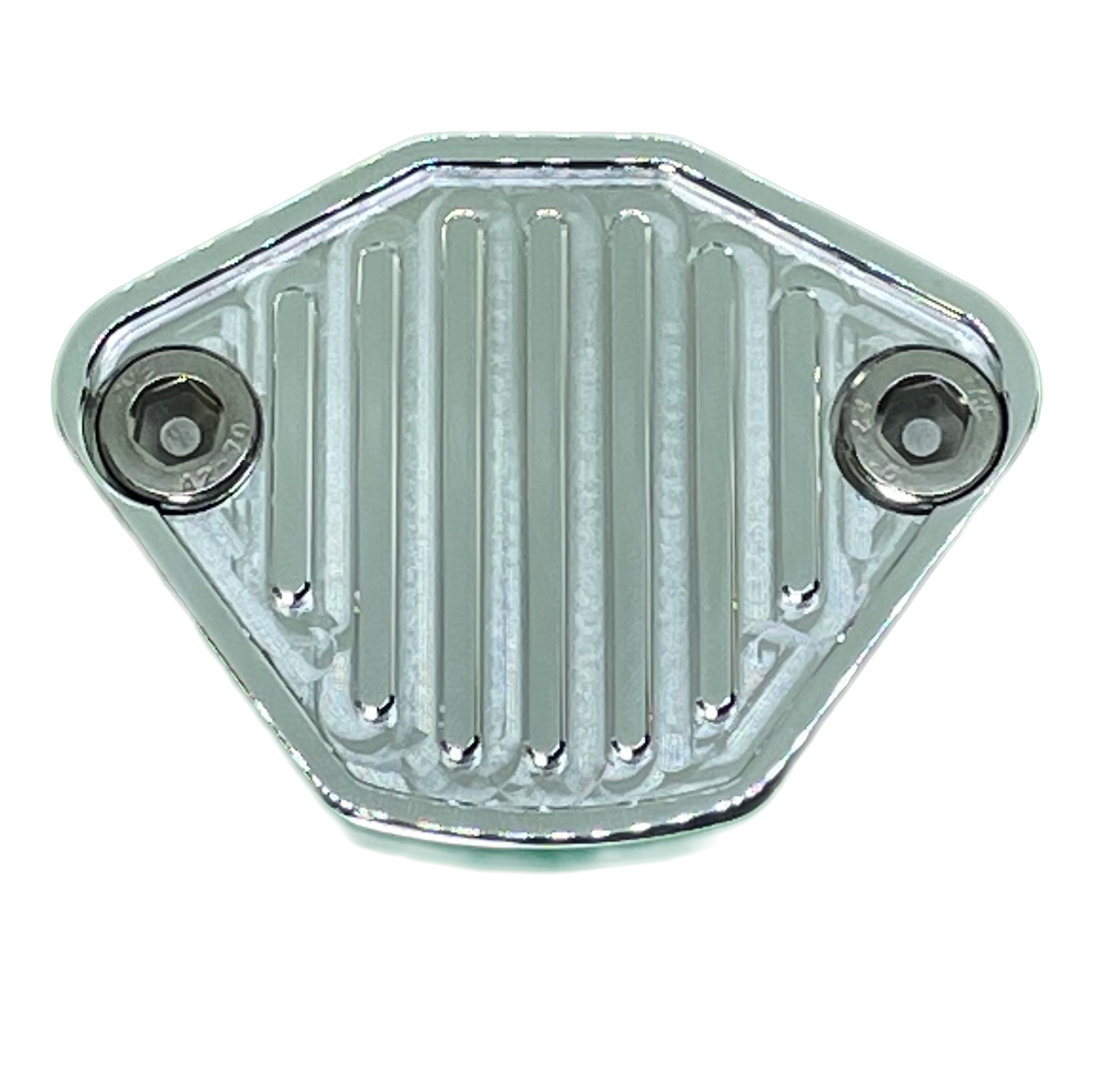 EGR Cover premium finned polished mirror finish pre-1987 universal rebuild show quality museum grade USA-made EGR-5008