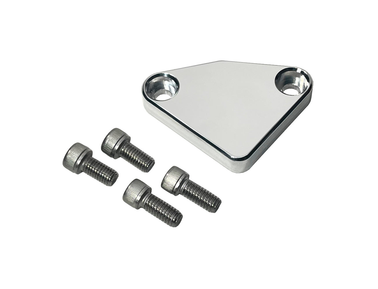 EGR Block Off Plate for Chevrolet TBI era 1987-2002 350 5.7L engines C1500 Silverado Vortec rebuild storage USA-made EGR-5011