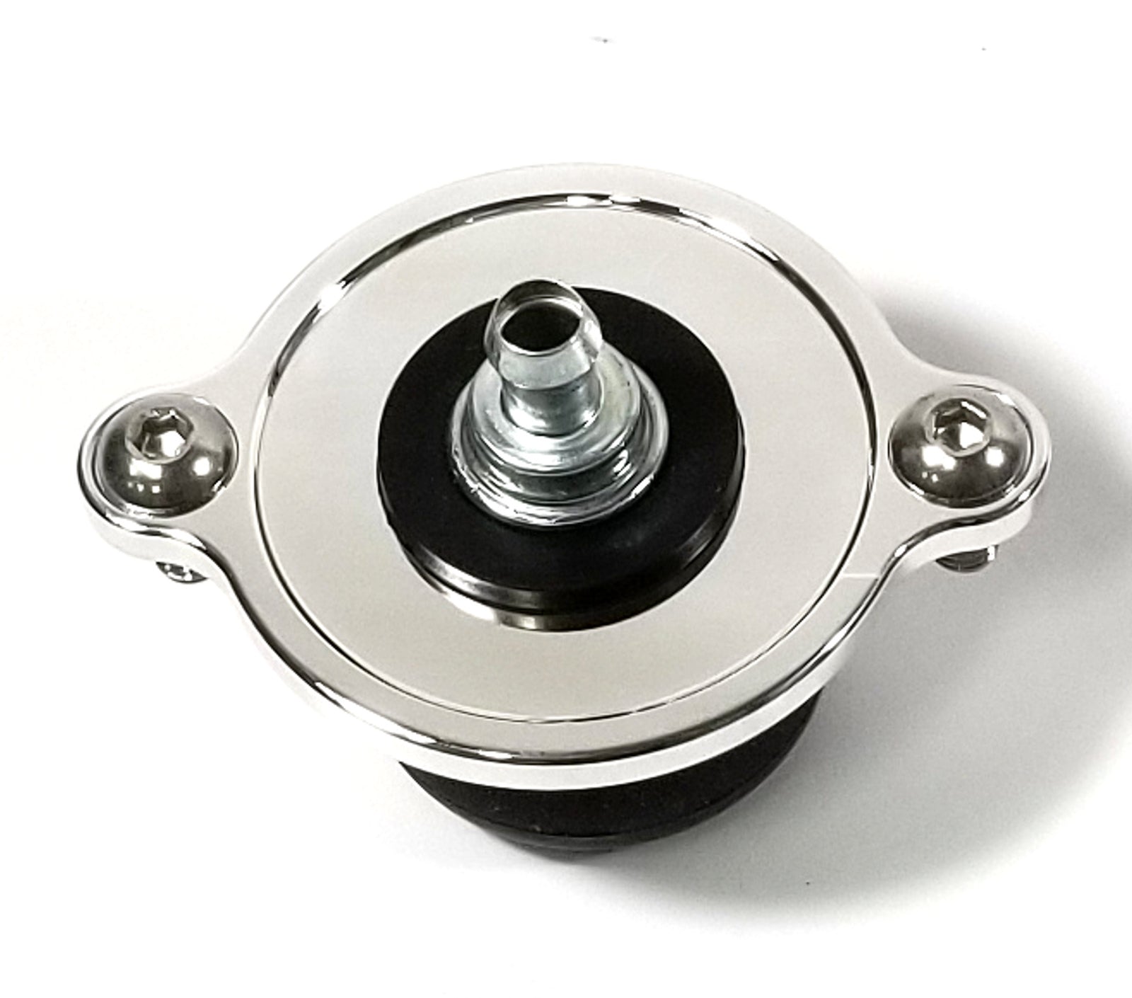 M1003 Ford FE intake manifold breather plate CNC machined 6061-T6 aluminum with PCV system 352 360 390 427 428 engines USA